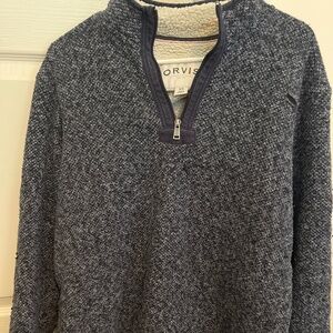 1/4 zip Orvis top